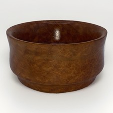 Vintage Burlwood Hand Turned Bowl