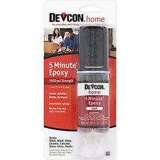 Devcon 1 Oz. 5 Minute Epoxy Syringe 20845 Devcon 20845 078143208454 Clear