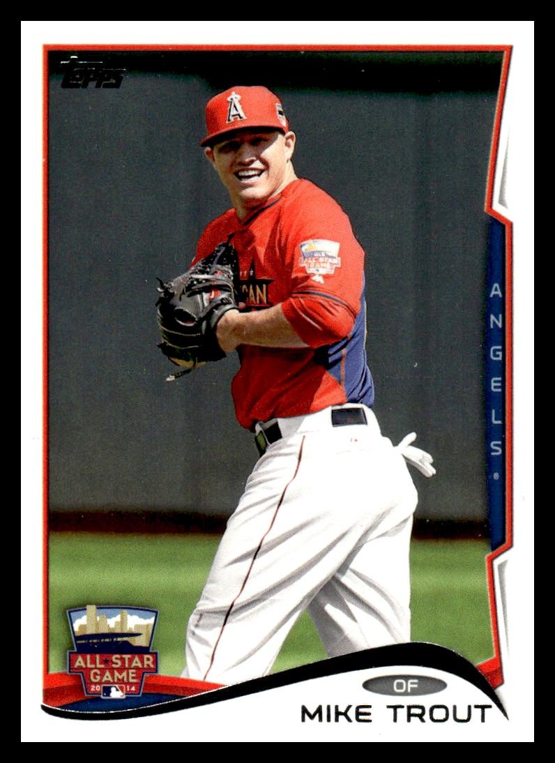 2014 Topps Update #US-54 Mike Trout Los Angeles Angels