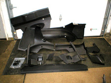1982-92 Camaro Firebird Black Rear Cargo Interior Trim Wo Belt Openings Gm Oem