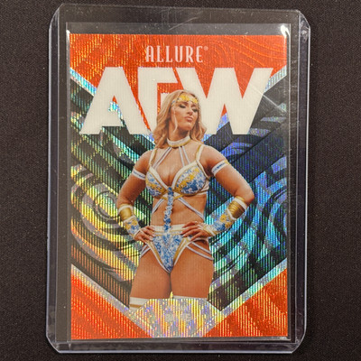 Upper Deck AEW Allure 2026 Megan Bayne #66 Orange Slice Wrestling Card