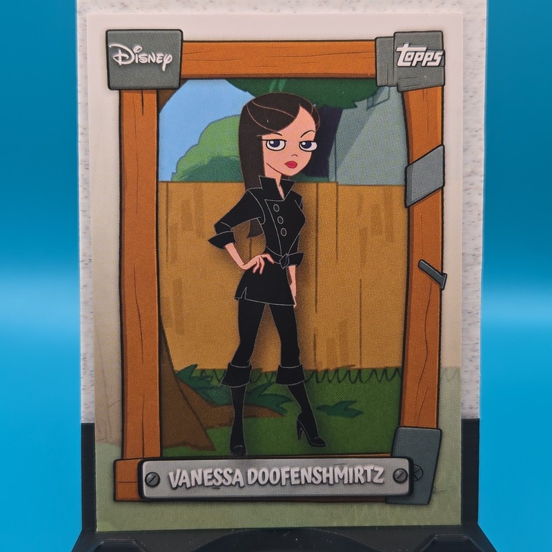 Vanessa Doofenshmirtz Phineas and Ferb 2026 Topps Disney Neon P&F-14
