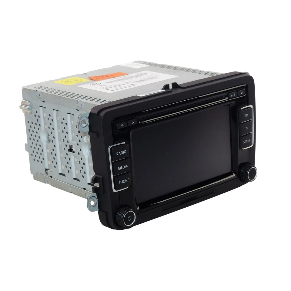 VW RCD 510 Autoradio MP3 Radio CD RDS Touareg 1 x 2 DIN - Photo 1/4