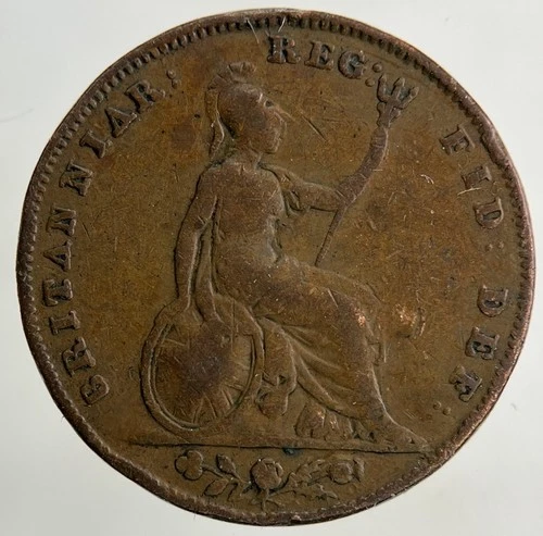 1847 Victoria Farthing — photo from the most recent tracked eBay sale