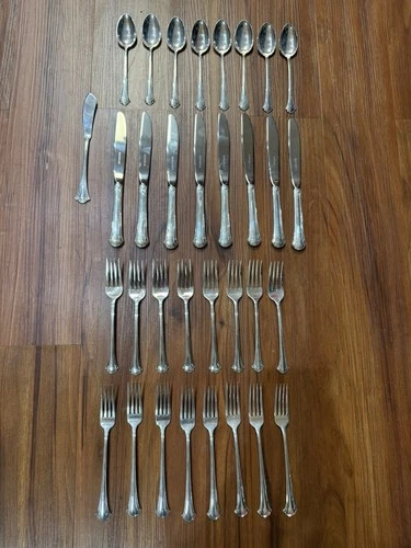 Chippendale Towel Sterling Silver Flatware