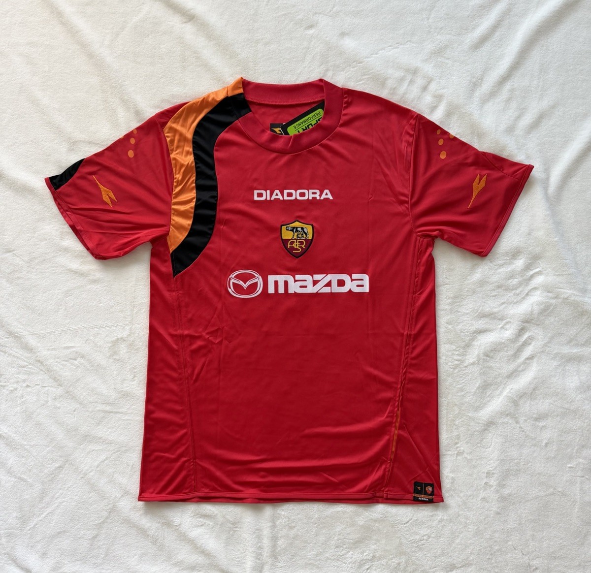 AS Roma Totti #10 Jersey Diadora Red NWT Soccer Men's New Jersey
