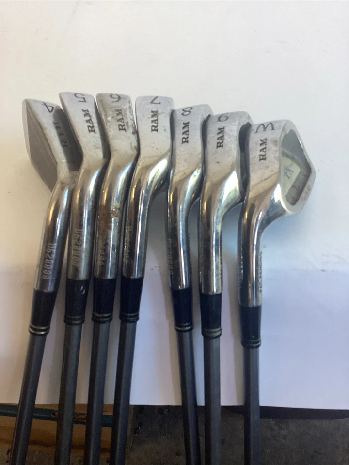 Ram FX Oversized Lefthanded LH Iron Set 4-PW With Regular Graphite Shafts - Image 2 of 4