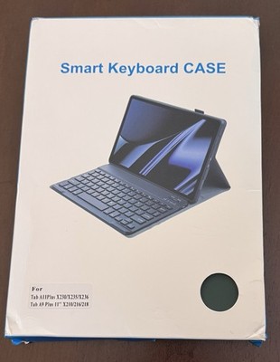 Samsung Galaxy Tablet Bluetooth Keyboard Folding Case 11  Dark Green Wireless 