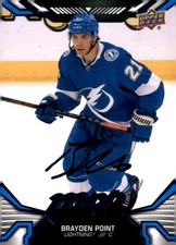 2022-23 Upper Deck MVP #29 Brayden Point Blue Script