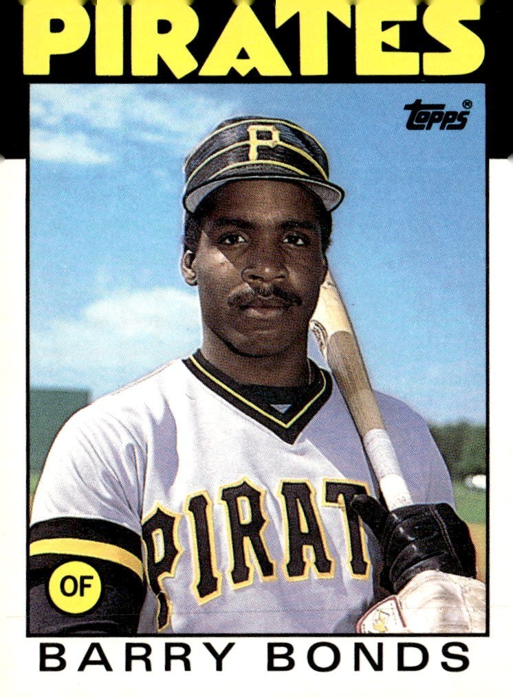 BARRY BONDS 1986 TOPPS TRADED XRC PIRATES GIANTS QQ