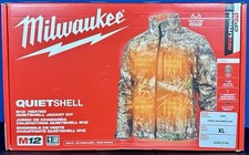 Brand NEW - Milwaukee M12 12V Mens Camo Heated Quietshell Jacket W/ Battery, XL