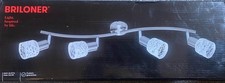 BRILONER Deckenleuchte Strahler Nickel matt max. 4 x 5,5W E14 - schwenkbar - NEU