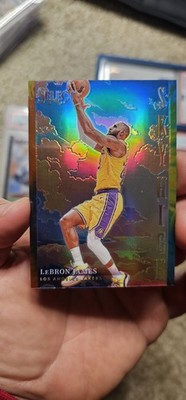 2024-25 Panini Select - Sky High Tie Dye - LeBron James Book END #25/25 