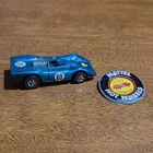 Hot Wheels Vintage Redline FERRARI 312P Aqua HK Excellent Shape Please Read