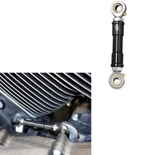 Black Left Mid Control Gear Shift Linkage Rod for Harley 1984-2025 Softail Dyna