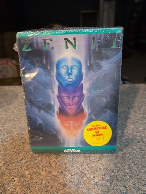Zenji (Activision 1983) Commodore C64 New In Box Disk