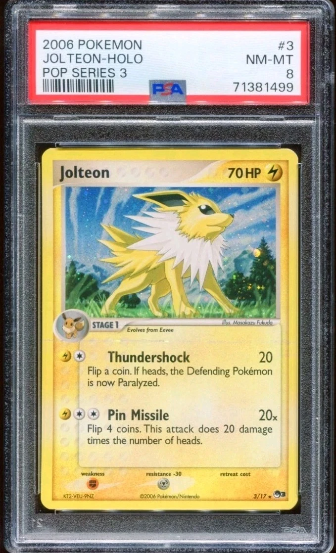 Jolteon 003/017 POP Series 3 for sale | eBay