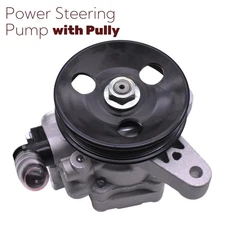 Power Steering Pump 21-5267 w/ Pulley for 2001-2005 Acura EL Honda Civic 1.7L