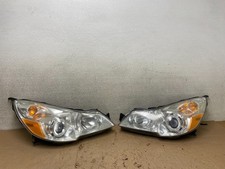 2010 2011 2012 Subaru Legacy Outback Left+Right Halogen Headlights W3694 DW