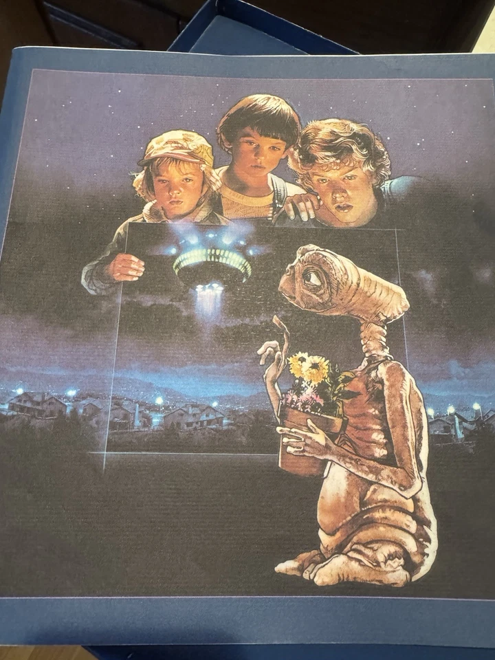 Vtg Michael Jackson / John Williams E.T. The Extra-Terrestrial Record With Book Foto 4 de 4