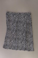 Bonita gonna per le signore taglia 42, L con disegno animalier nero di viscosa