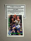 LARRY BIRD 1992 NBAHoops with AUTOGRAPH & COA Boston Celtics