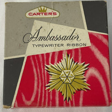Vintage Carter's Ambassador Remington A23 Typewriter Ribbon
