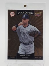 DEREK JETER 2009 UD FIRST EDITION STARQUEST #SQ-6 YANKEES BASEBALL Q0311