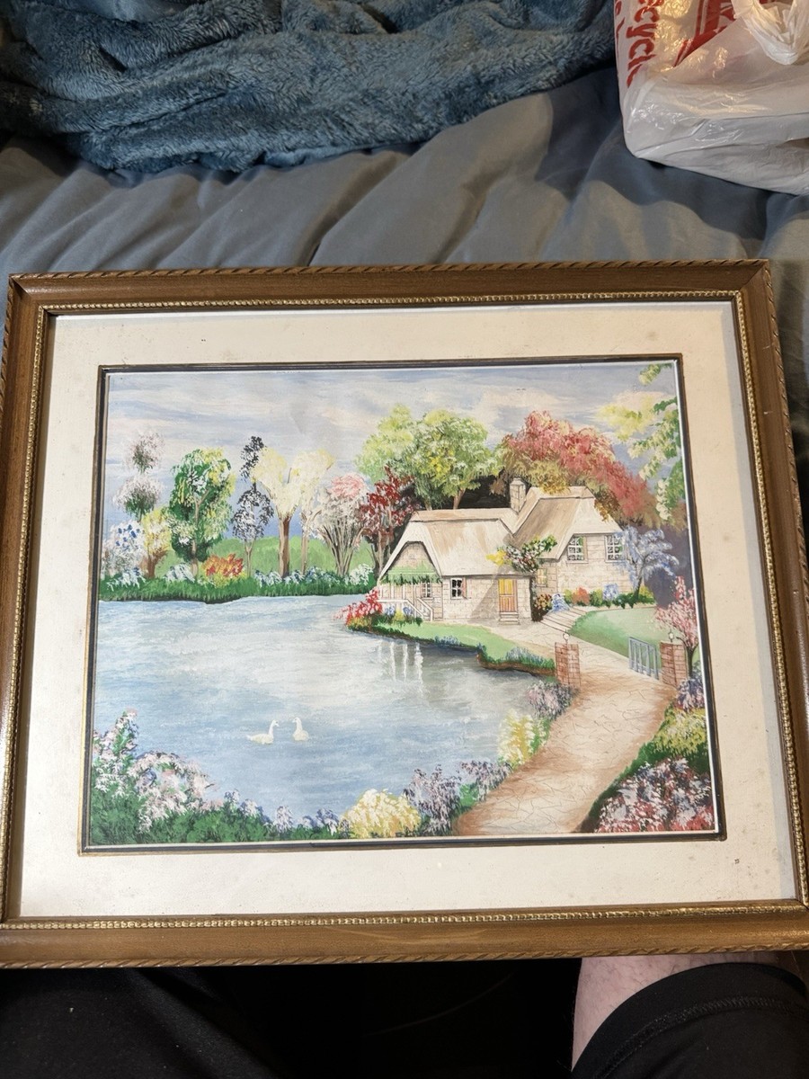 original oil painting 18”x15” Framed | eBay