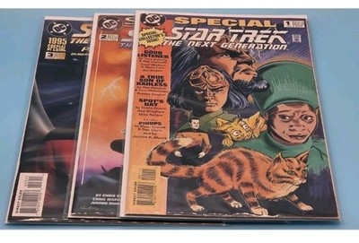 Star Trek: the Next Generation Specials #1, 2, 3 (1993-1995) - DC Comics Lot (3)