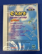 Vtg Takara E-Kara Karaoke Singing Cartridge Vol. 2