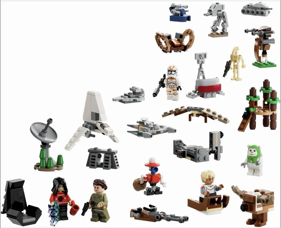 LEGO Star Wars Advent Calendar 2023 (75366) Incl. Emperor Palpatine, Ewok, Leia - Image 3 of 3