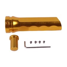 Universal Aluminum Hand Brake Sleeve E-brake Handle Hand Protector Cover Gold