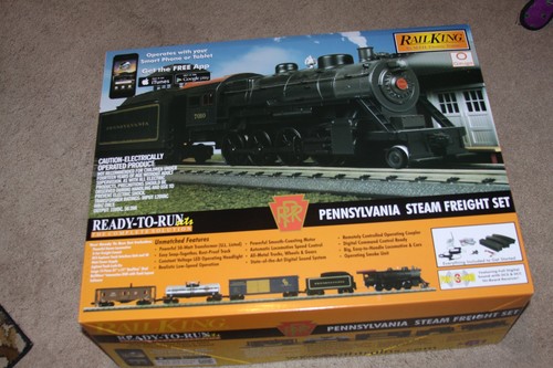 Rail King by MTH complete train set New in original box & shipping box ...