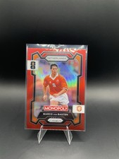Marco van Basten 2026 Panini Prizm Monopoly Red Prizm #73 - Netherlands