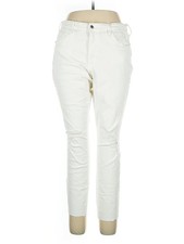 Universal Thread Women Ivory Jeans 14