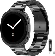 Galaxy Watch 8 Classic Metal Strap for 40mm, 44mm, 46mm Compatibility