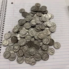 16.08 Troy oz  90% Silver Mercury Dimes scrap