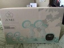 Zomee Z2 Double Electric Breast Pump, Screen Lock, Shell Sizes 17-24mm