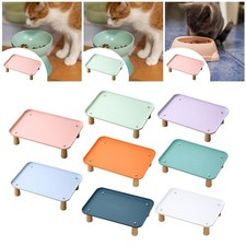Raised Pet Feeder Stand Cat Bowl Stand Elevated Holder Pet Supplies Pet Food