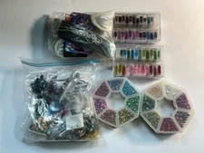 Huge Miscellaneous Bead Lot - Storage Containers and Findings