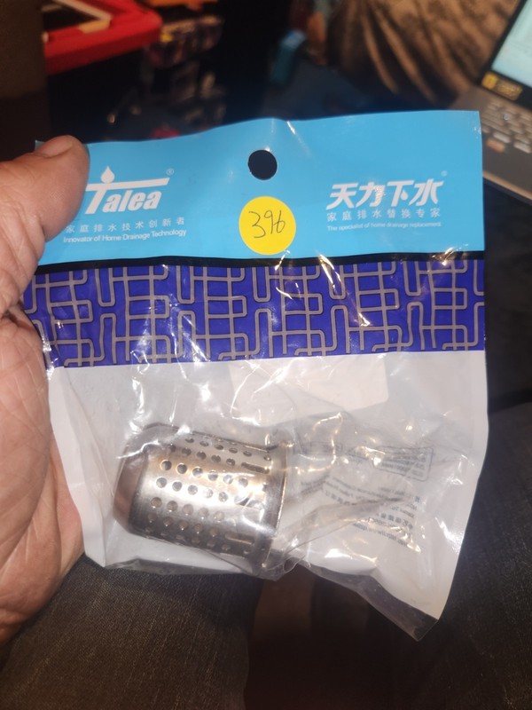 🚰 Talea Stainless Steel Kitchen Sink Drain Strainer Basket 🕳️ Replacement Part