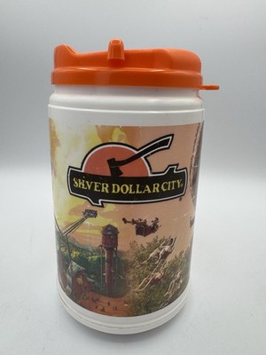 2007 Silver Dollar City Refillable Mug Grandfathered Giant Swing USA
