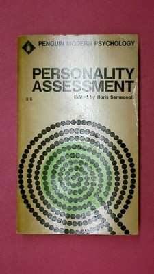 241702 PERSONALITY ASSESSMENT MODERN PSYCHOLOGY S.