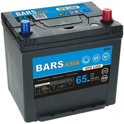 Autobatterie Bars EFB 65Ah 550AEN Japan Start Stop + rechts