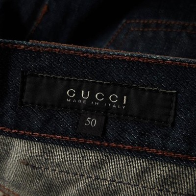GUCCI by Tom Ford Horsebit Denim Pants Jeans Men Cotton Size 50 L