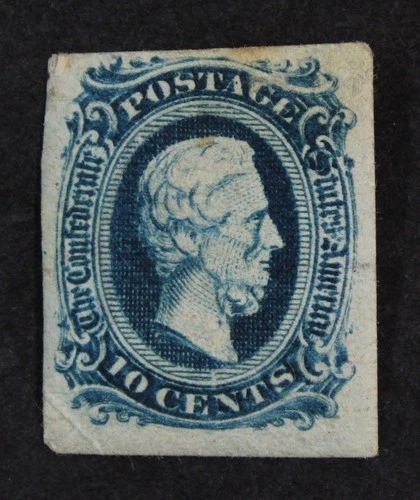 CKStamps: US Stamps Collection CSA Scott#11 Mint H OG