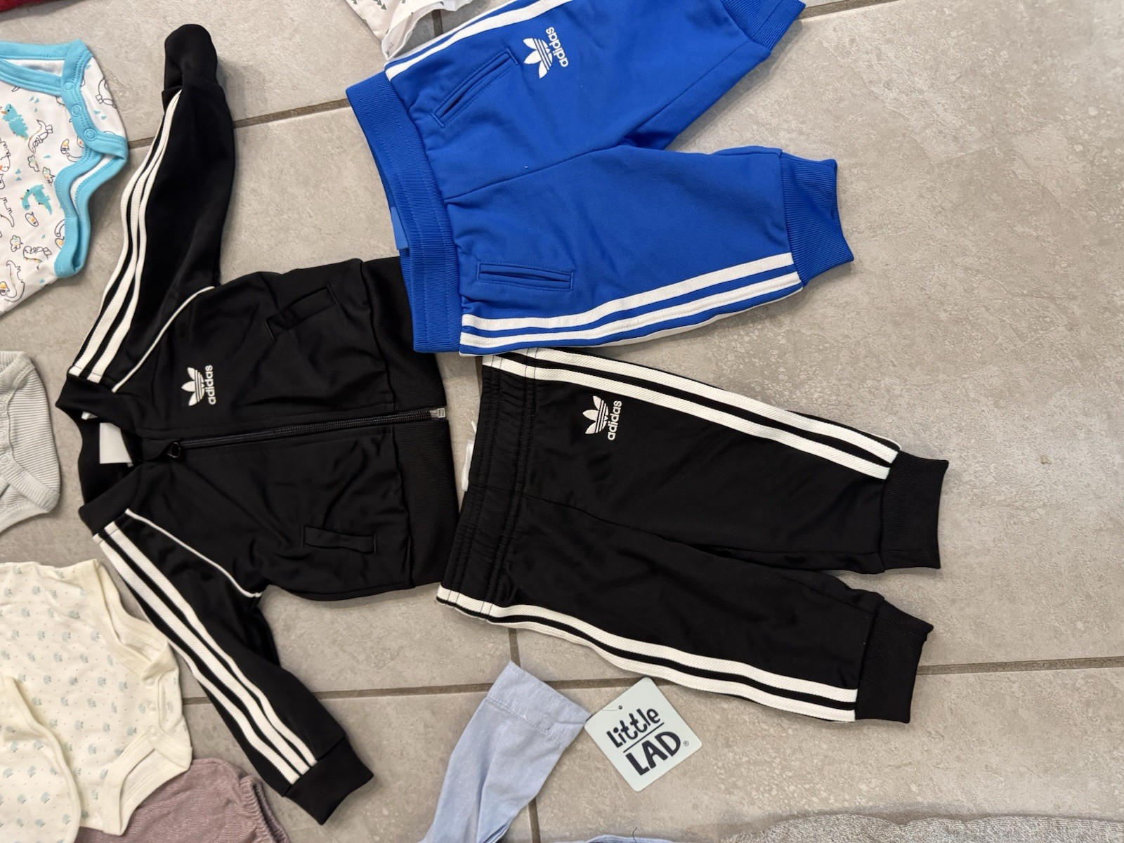 Lot/50 Baby Boy 0-33-6MClothes Polo Ralph Lauren, Zara,Adidas, CalvinK+(21 New) image 2