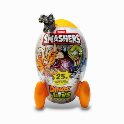 Zuru SMASHERS Dinos VS Aliens Spinosaurus Spielzeug-Ei mit 25+ Überraschungen