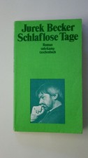 82158 Jurek Becker SCHLAFLOSE TAGE Roman